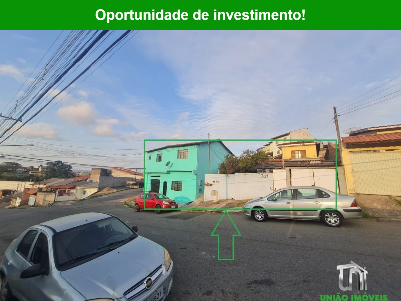 Vilarejo simples para obtenção de renda com locação