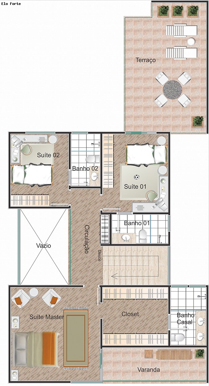CASA em JARDIM RESIDENCIAL MARIA DULCE, INDAIATUBA - casa a venda, residencial maria dulce, indaiatuba - Foto 40