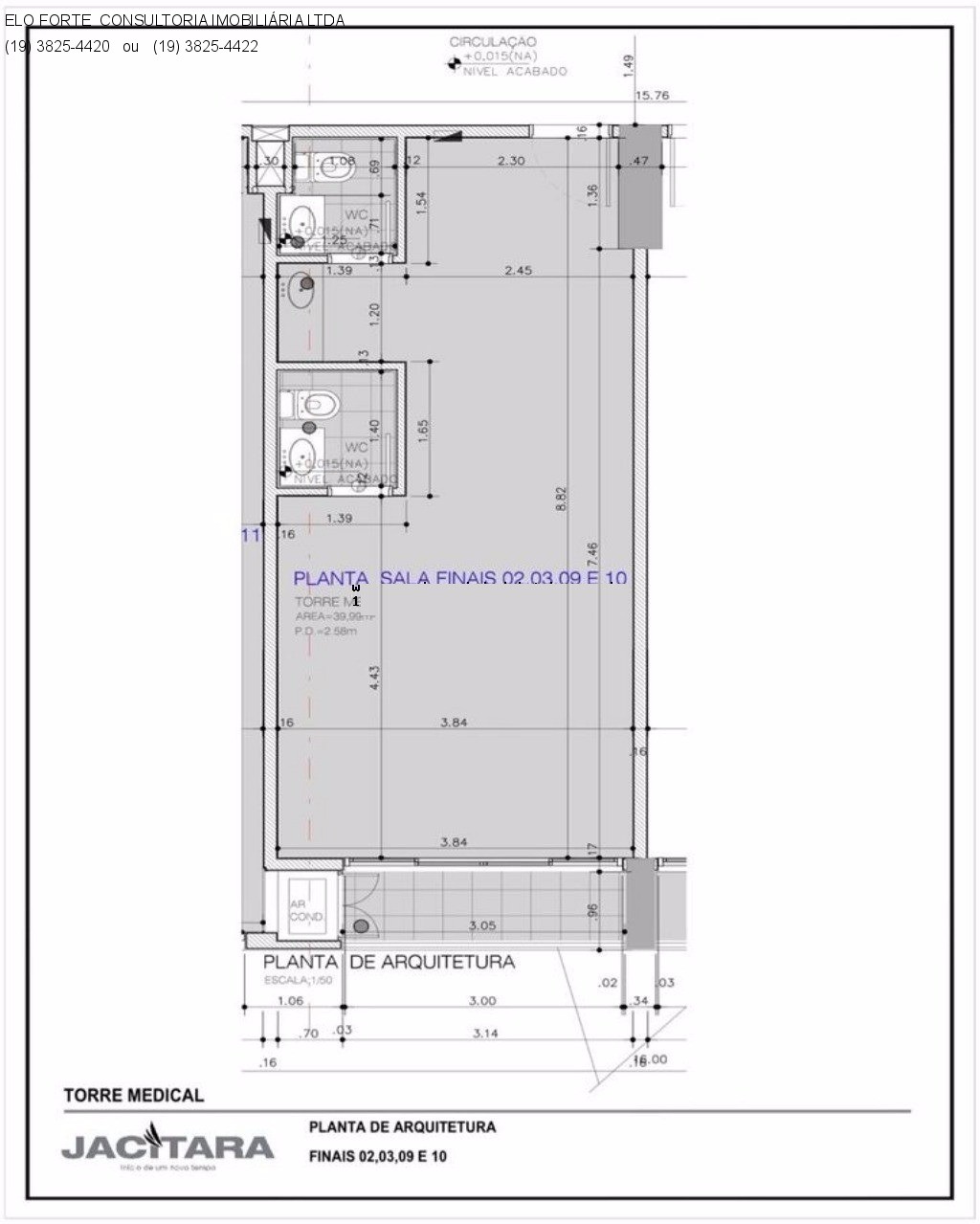 COMERCIAL em JARDIM POMPEIA, INDAIATUBA - sala comercial para venda, office premium , indaiatuba - Foto 17