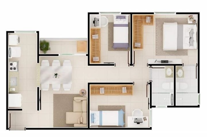 APARTAMENTO em JARDIM SANTIAGO, INDAIATUBA - APARTAMENTO - INDAIATUBA - Foto 15