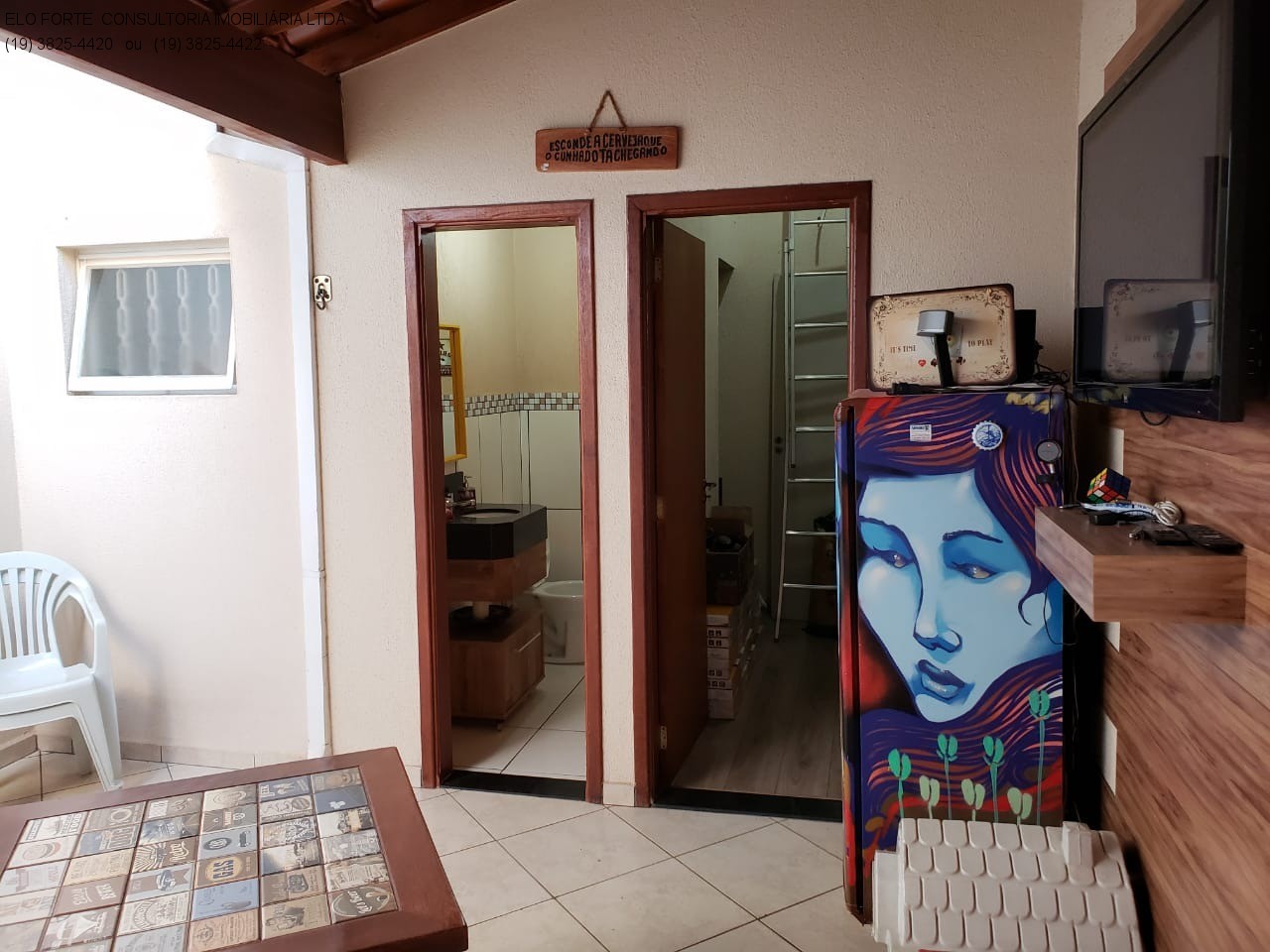 CASA em JARDIM PORTAL DO SOL, INDAIATUBA - Linda casa, com fácil acesso ao Parque ecológico e do centro comercial da cidade. O Imóvel: AT: 150 M²  -  AC: 130 M² ;  Cozinha c/armários; Sala esta - Foto 2