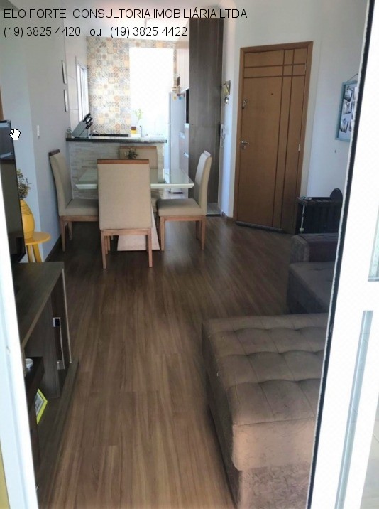 APARTAMENTO em VILA MARIA HELENA, INDAIATUBA - Lindo apartamento, pronto para morar, com facilidade acesso a tudo.   Dois quartos sendo um suíte  Varanda com Área Gourmet  Área de Serviço  Sol da M - Foto 7