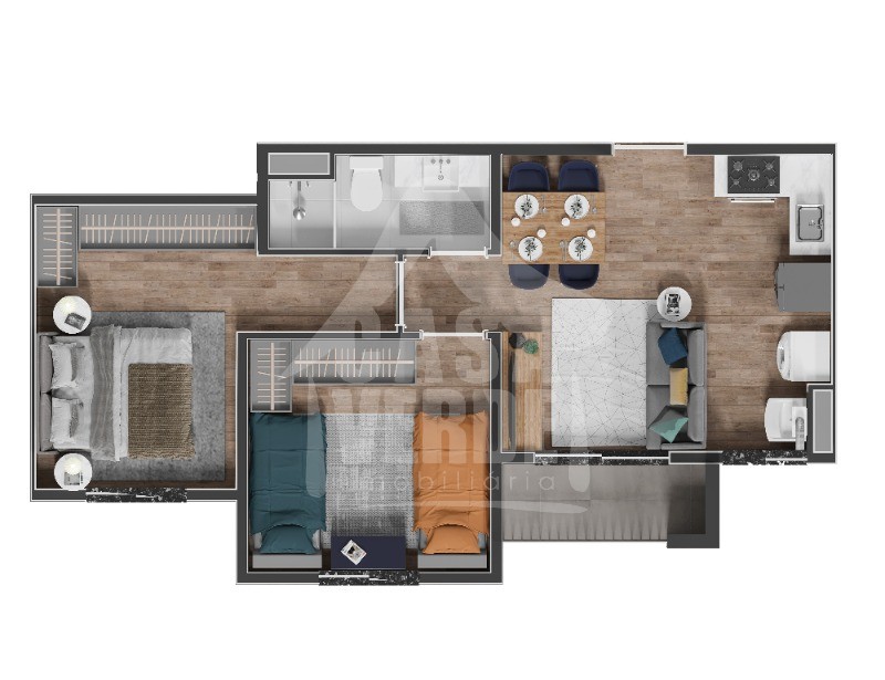 APARTAMENTO em RESIDENCIAL PARQUE OLÍMPIA, INDAIATUBA - LANÇAMENTO APARTAMENTOS DE 44M² À 74M², PRÓXIMO AO CENTRO DE INDAIATUBA/SP - Foto 19