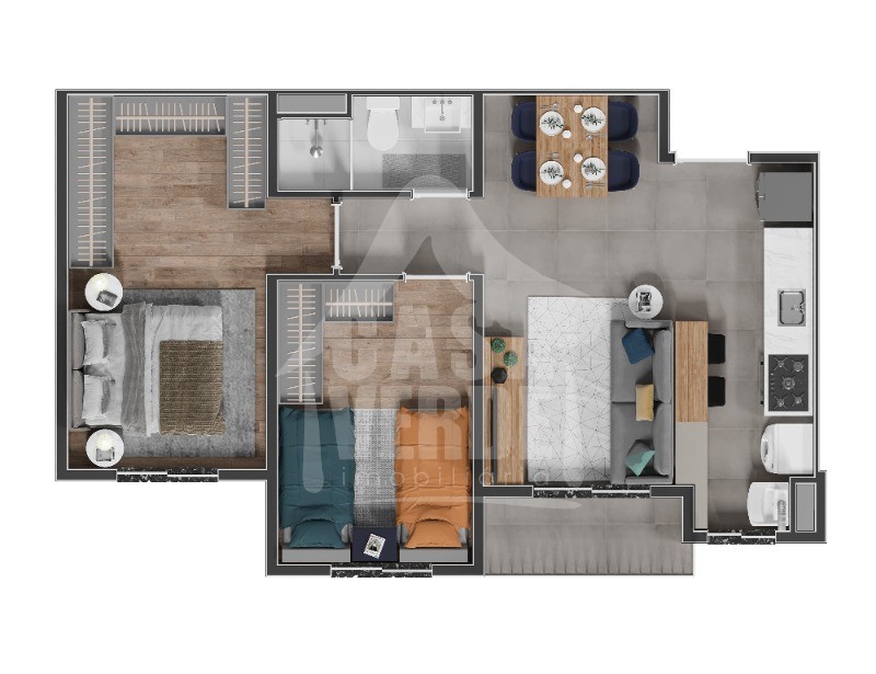 APARTAMENTO em RESIDENCIAL PARQUE OLÍMPIA, INDAIATUBA - LANÇAMENTO APARTAMENTOS DE 44M² À 74M², PRÓXIMO AO CENTRO DE INDAIATUBA/SP - Foto 23