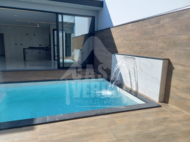 CASA em RESIDENCIAL DONA MARIA JOSÉ, Indaiatuba - Linda casa térrea com piscina à venda no Condomínio Dona Maria José - Indaiatuba/SP - Foto 2