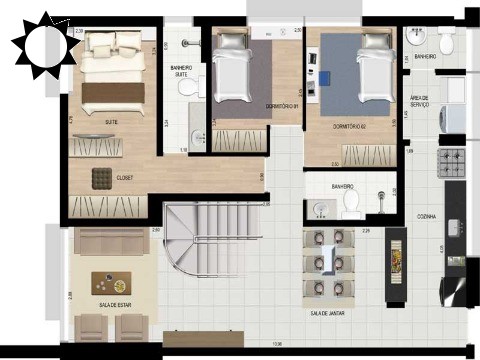 Apartamento, 3 quartos, 186 m² - Foto 27