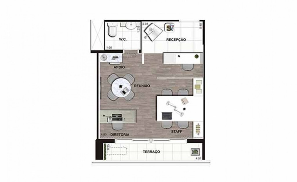 Sala-Conjunto, 32 m² - Foto 7