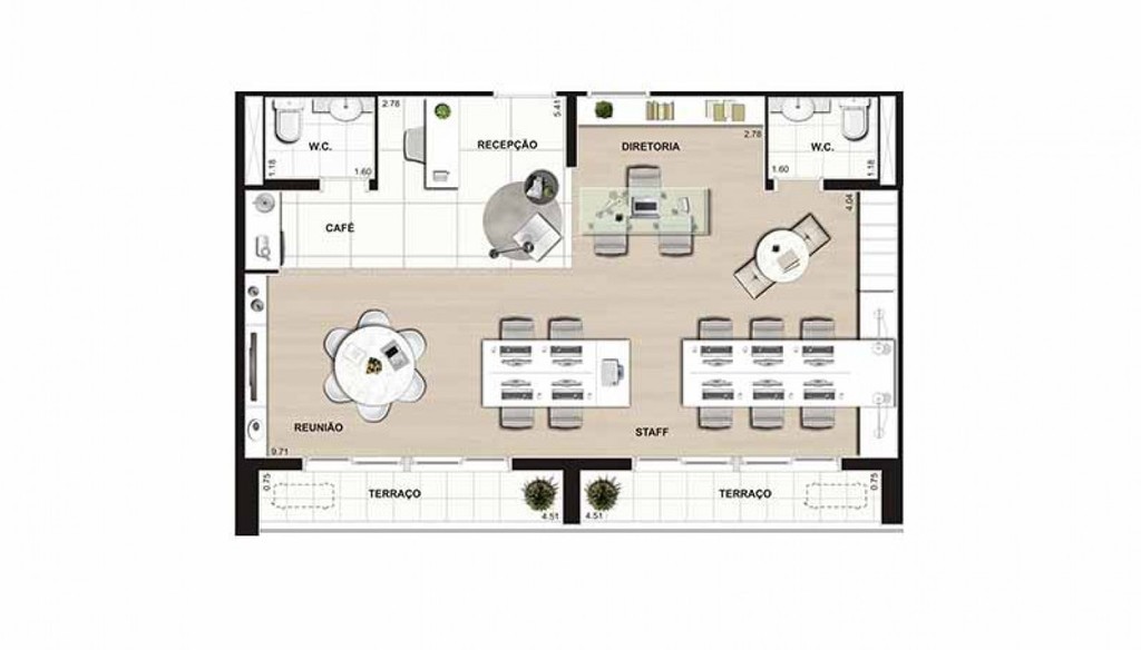 Sala-Conjunto, 32 m² - Foto 8