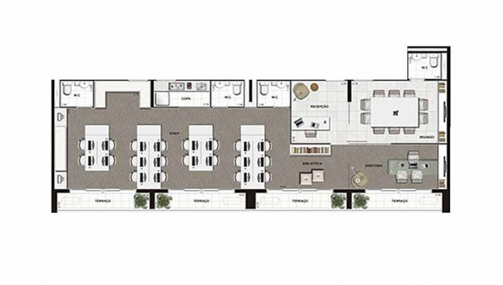 Sala-Conjunto, 32 m² - Foto 9