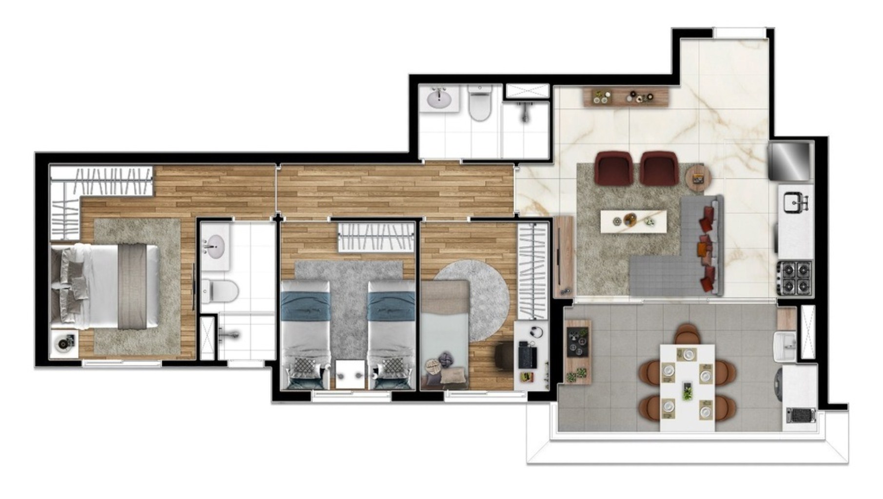 Apartamento, 2 quartos, 41 m² - Foto 23