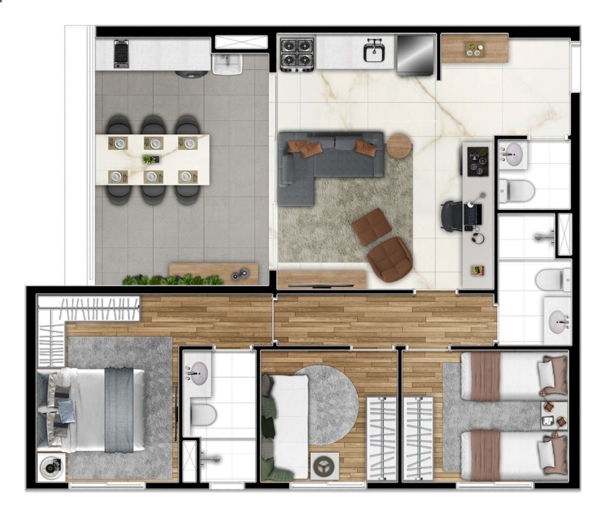 Apartamento, 2 quartos, 41 m² - Foto 24