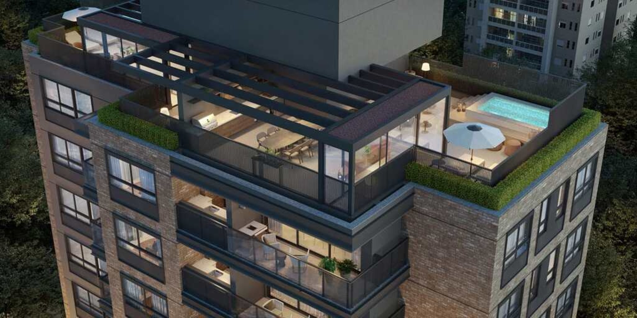 Cobertura, 3 quartos, 222 m² - Foto 14
