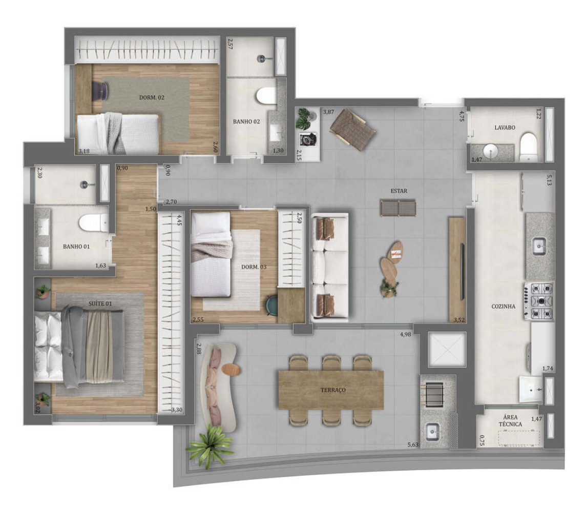 Apartamento, 2 quartos, 79 m² - Foto 25
