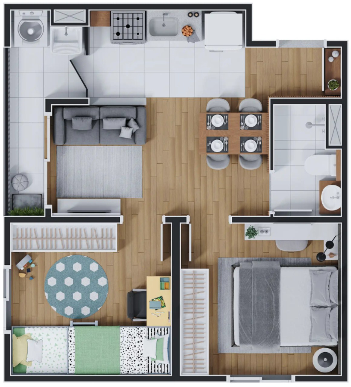 Apartamento, 2 quartos, 40 m² - Foto 24