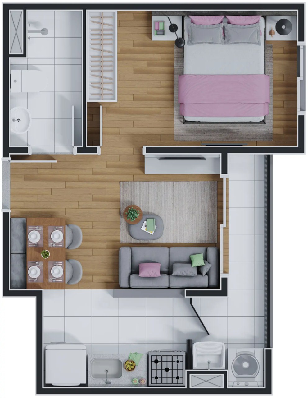 Apartamento, 1 quarto, 29 m² - Foto 20