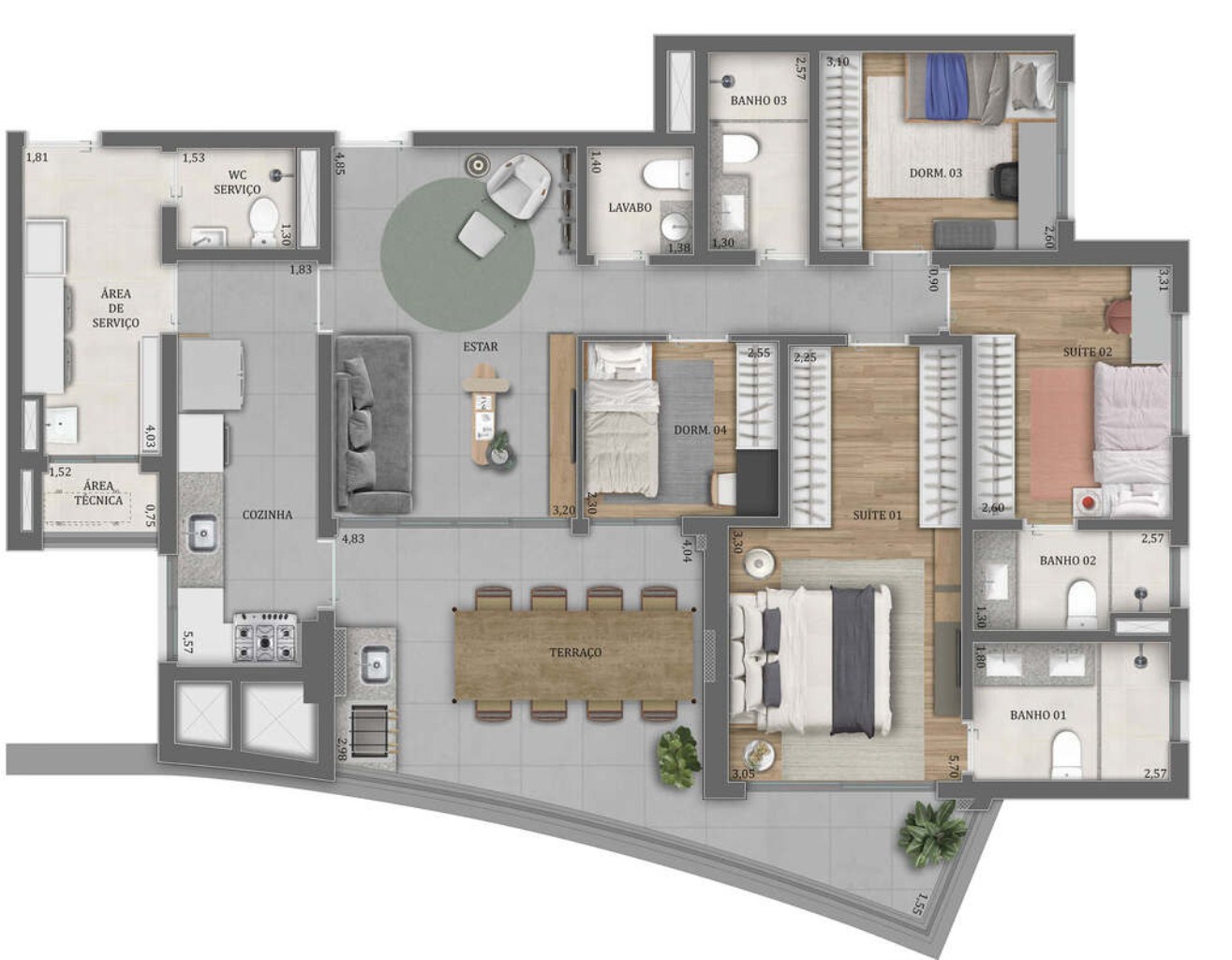 Apartamento, 2 quartos, 79 m² - Foto 27