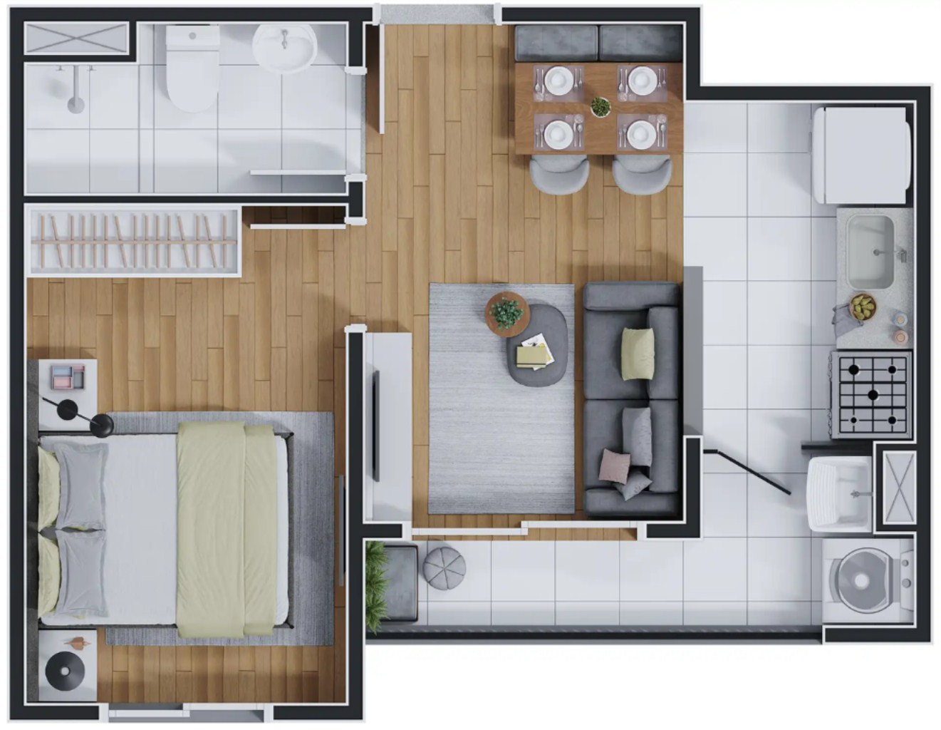 Apartamento, 2 quartos, 40 m² - Foto 21