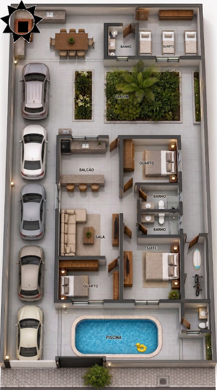 Casa, 4 quartos, 372 m² - Foto 16