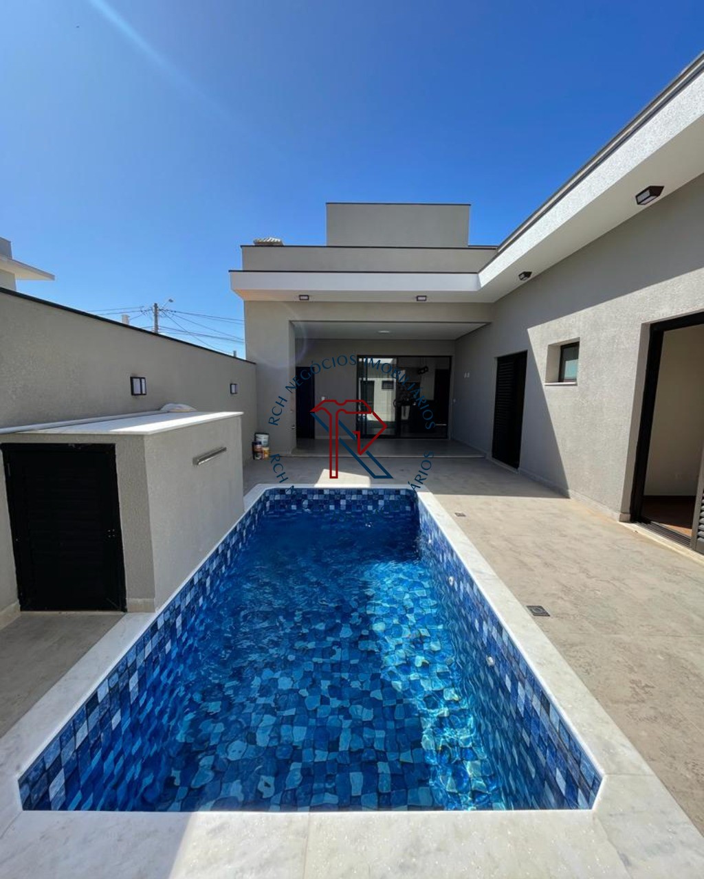 Casa com 3 dormitórios à venda com piscina - condomínio le f - foto 9