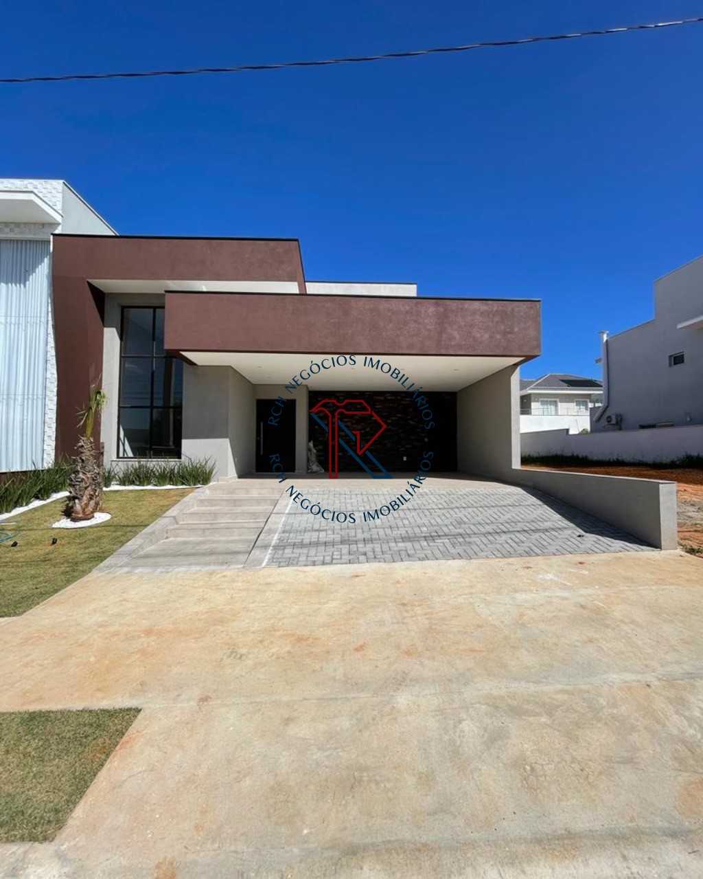 Casa com 3 dormitórios à venda com piscina - condomínio le f - foto 2