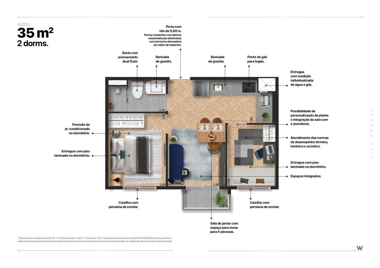 Apartamento, 2 quartos - Foto 18