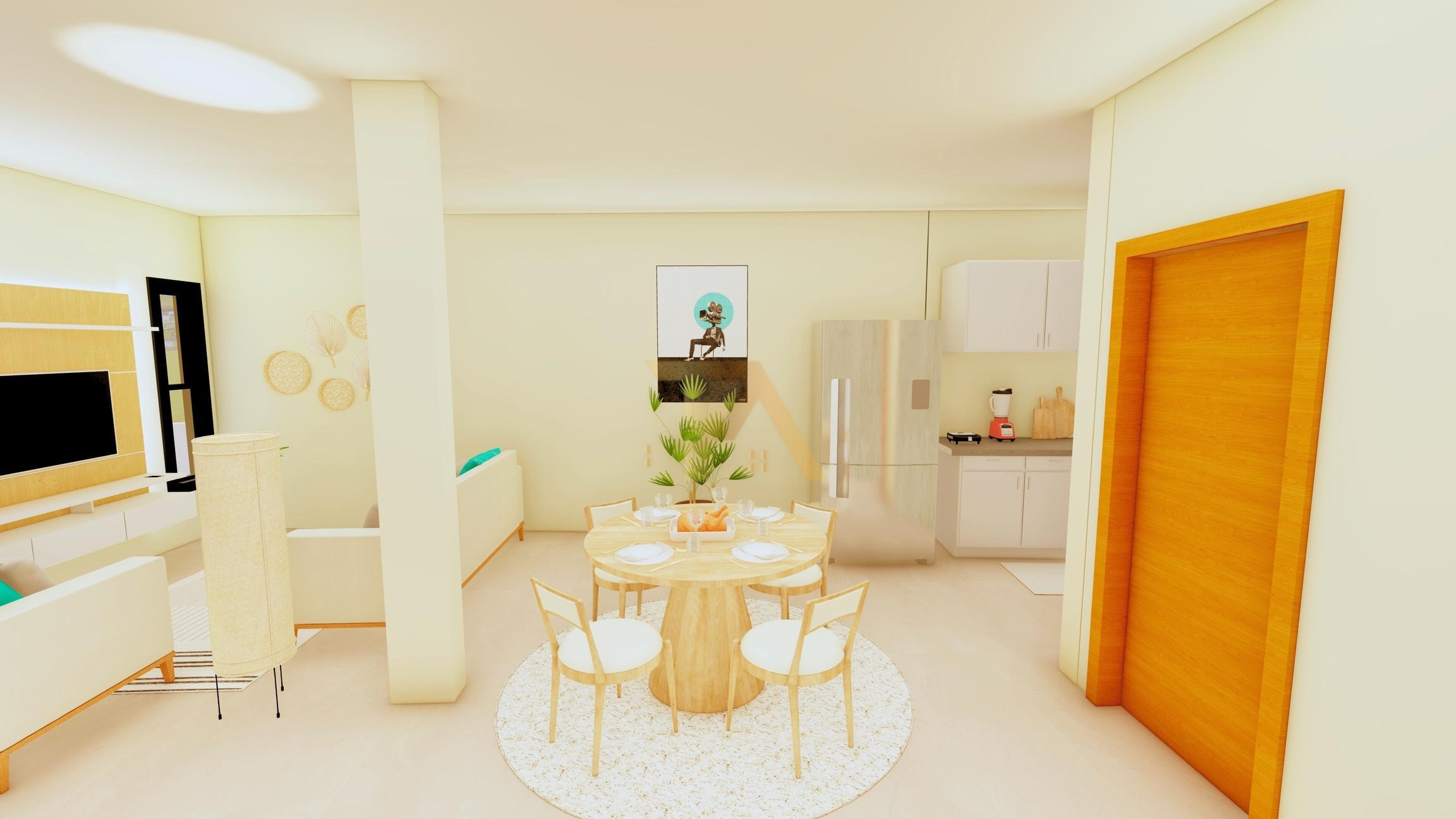 Apartamentos a partir de 103,74m² de área Empreendimento Garopaba - SC