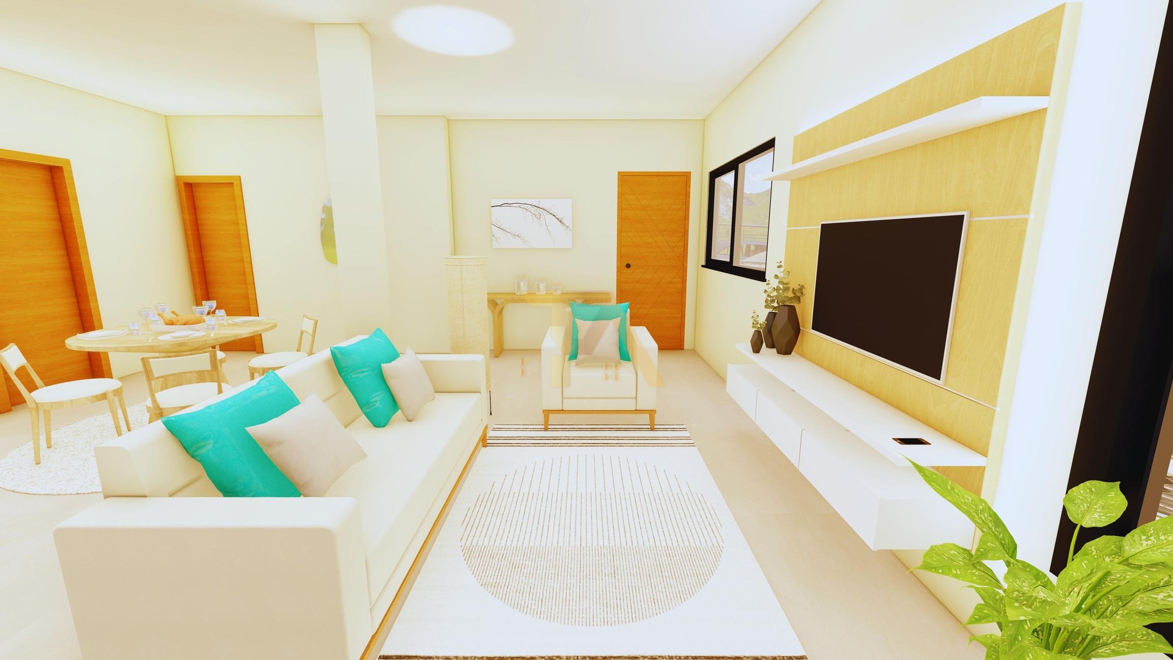 Apartamentos a partir de 103,74m² de área Empreendimento Garopaba - SC