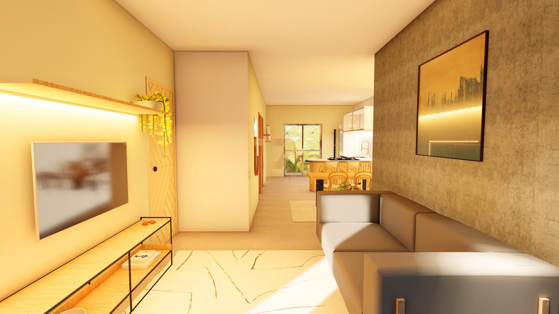 Apartamentos a partir de 103,74m² de área Empreendimento Garopaba - SC