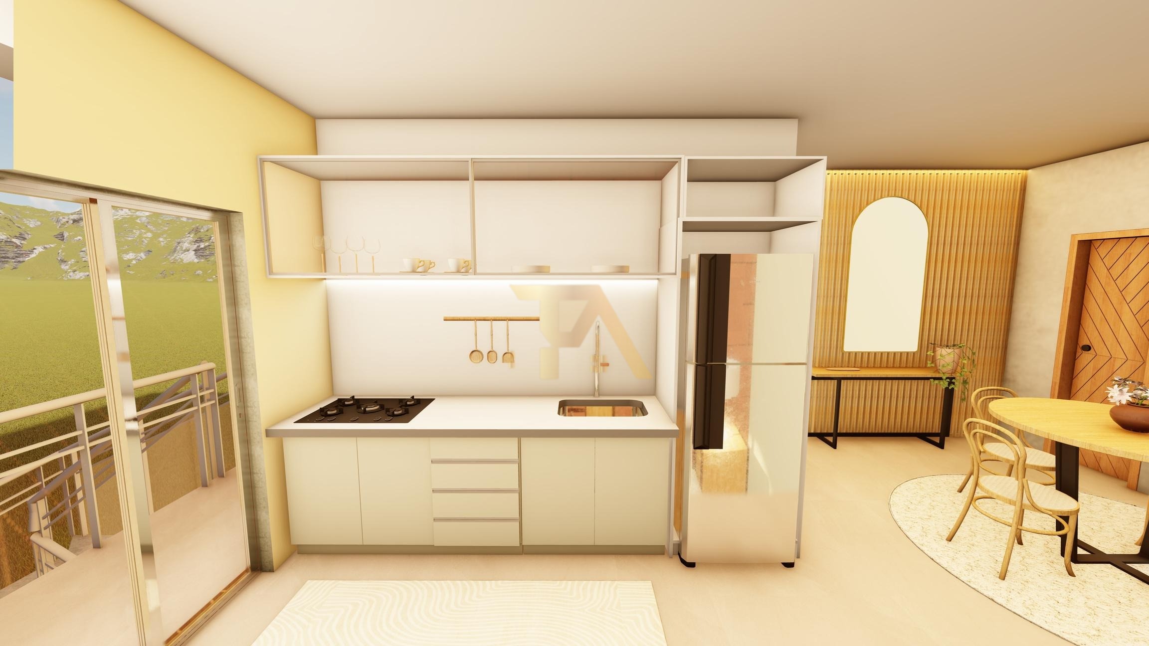 Apartamentos a partir de 103,74m² de área Empreendimento Garopaba - SC