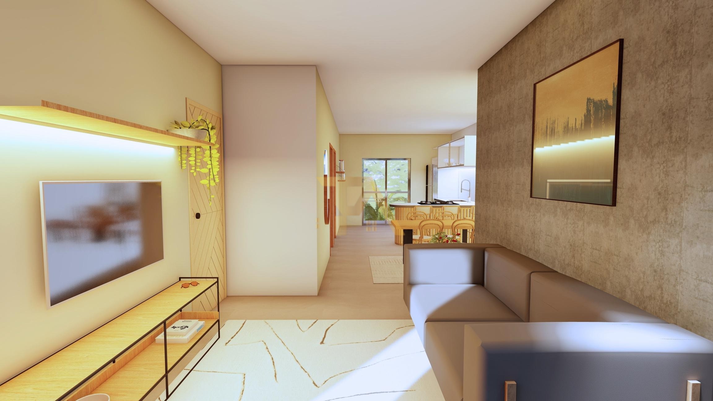 Apartamentos a partir de 103,74m² de área Empreendimento Garopaba - SC