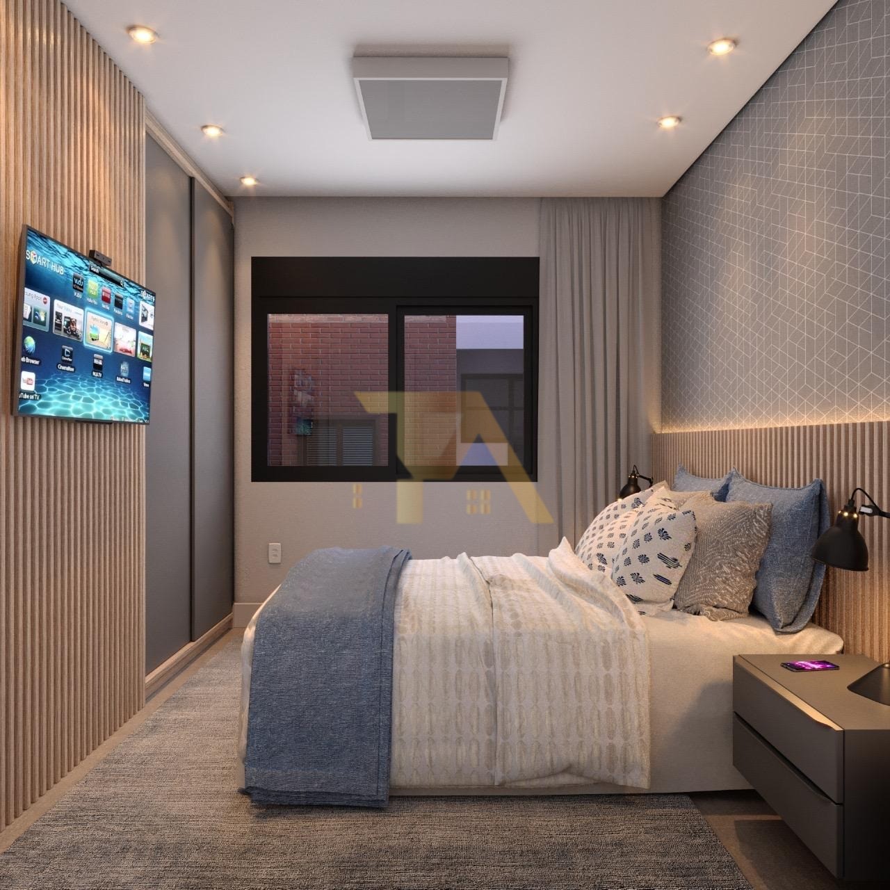 Apartamento com 2 Dormitórios à venda, 77 m² por R$ 439.000,00 Apartamento com 2 Dormitórios à venda, 77 m² por R$ 439.000,00