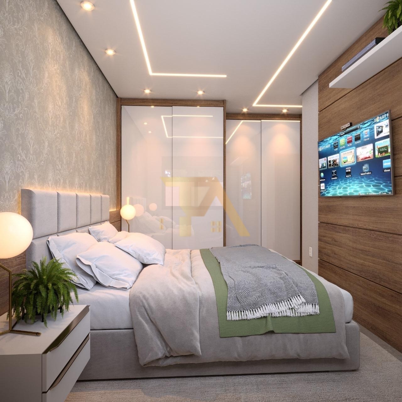 Apartamento com 2 Dormitórios à venda, 77 m² por R$ 439.000,00 Apartamento com 2 Dormitórios à venda, 77 m² por R$ 439.000,00