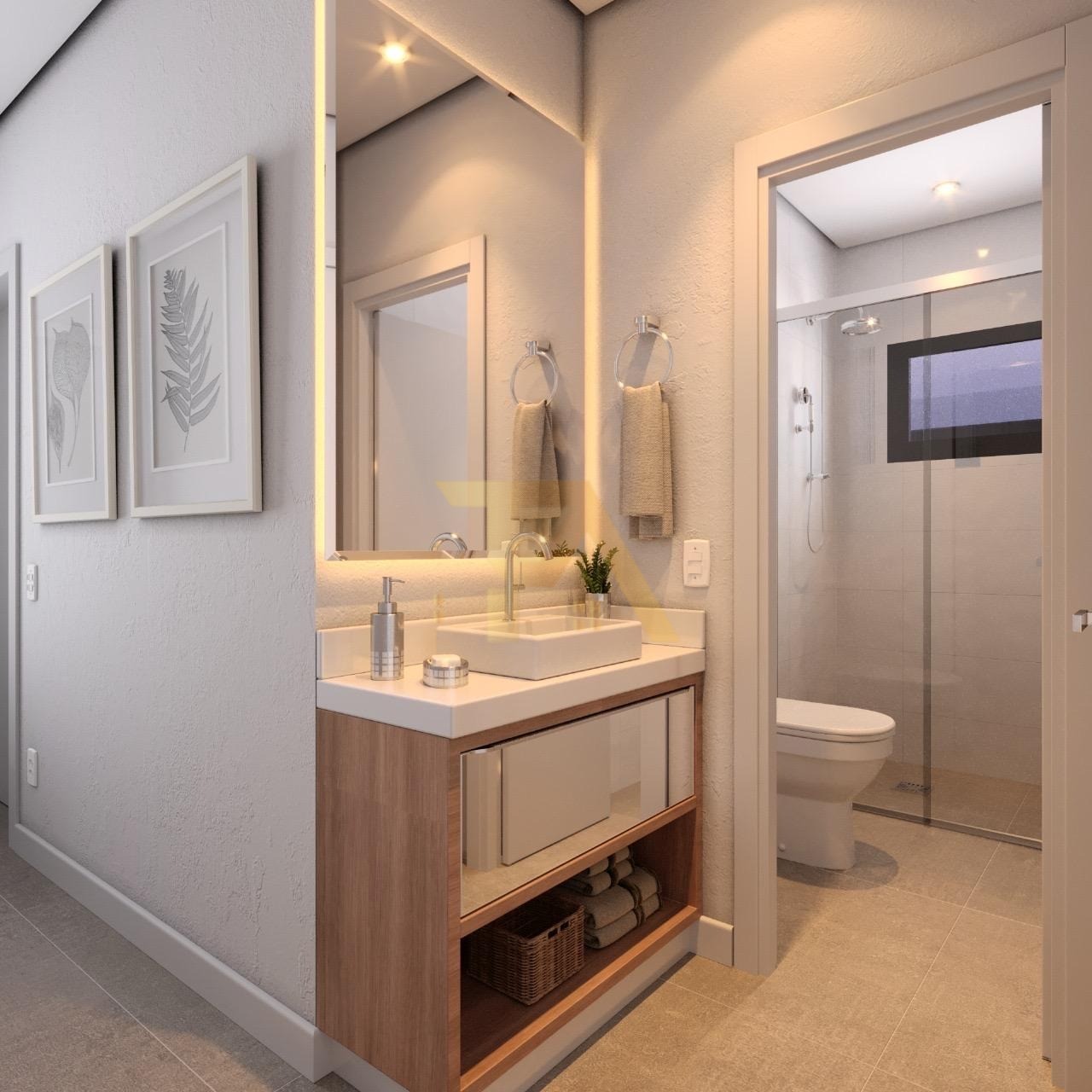 Apartamento com 2 Dormitórios à venda, 77 m² por R$ 439.000,00 Apartamento com 2 Dormitórios à venda, 77 m² por R$ 439.000,00