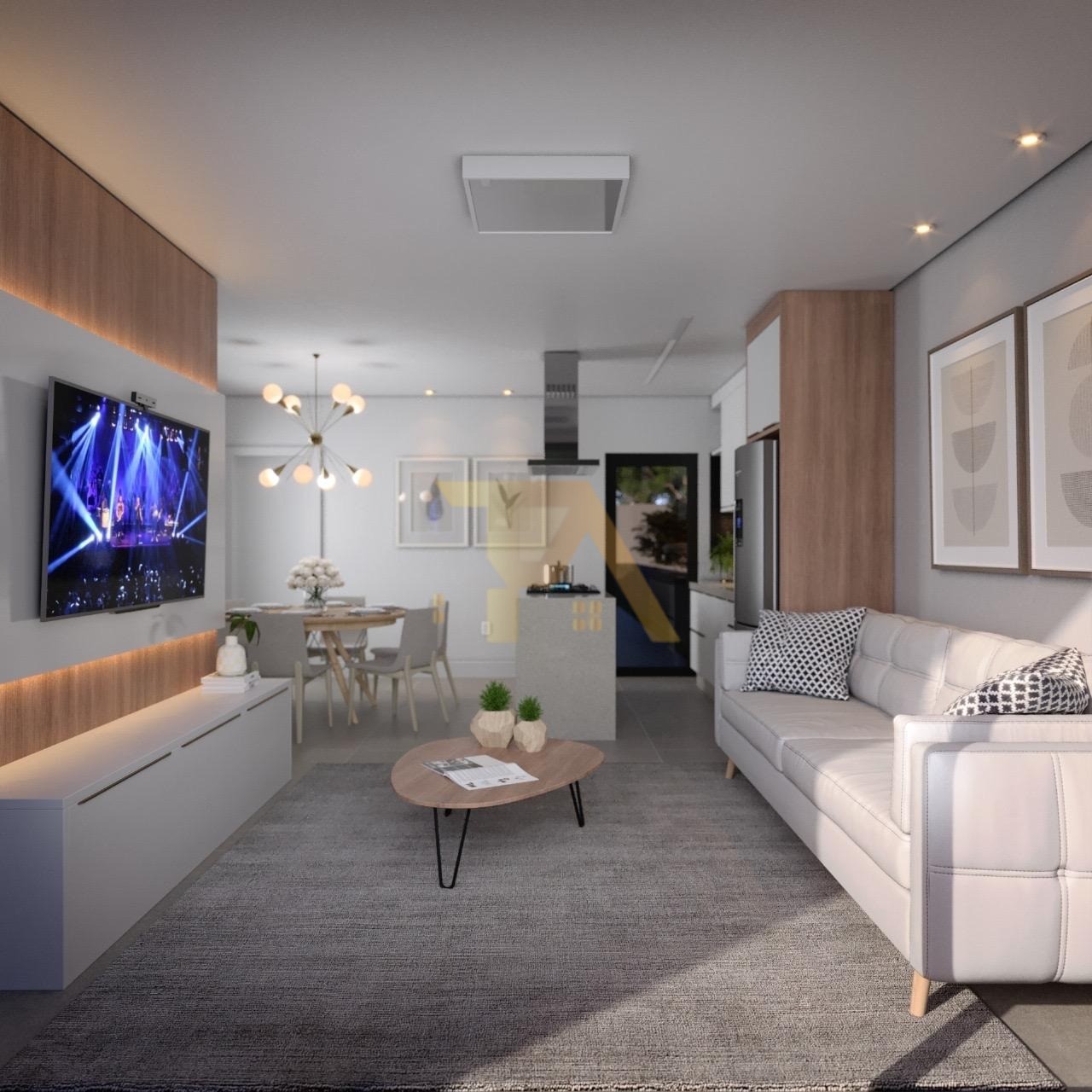 Apartamento com 2 Dormitórios à venda, 77 m² por R$ 439.000,00 Apartamento com 2 Dormitórios à venda, 77 m² por R$ 439.000,00