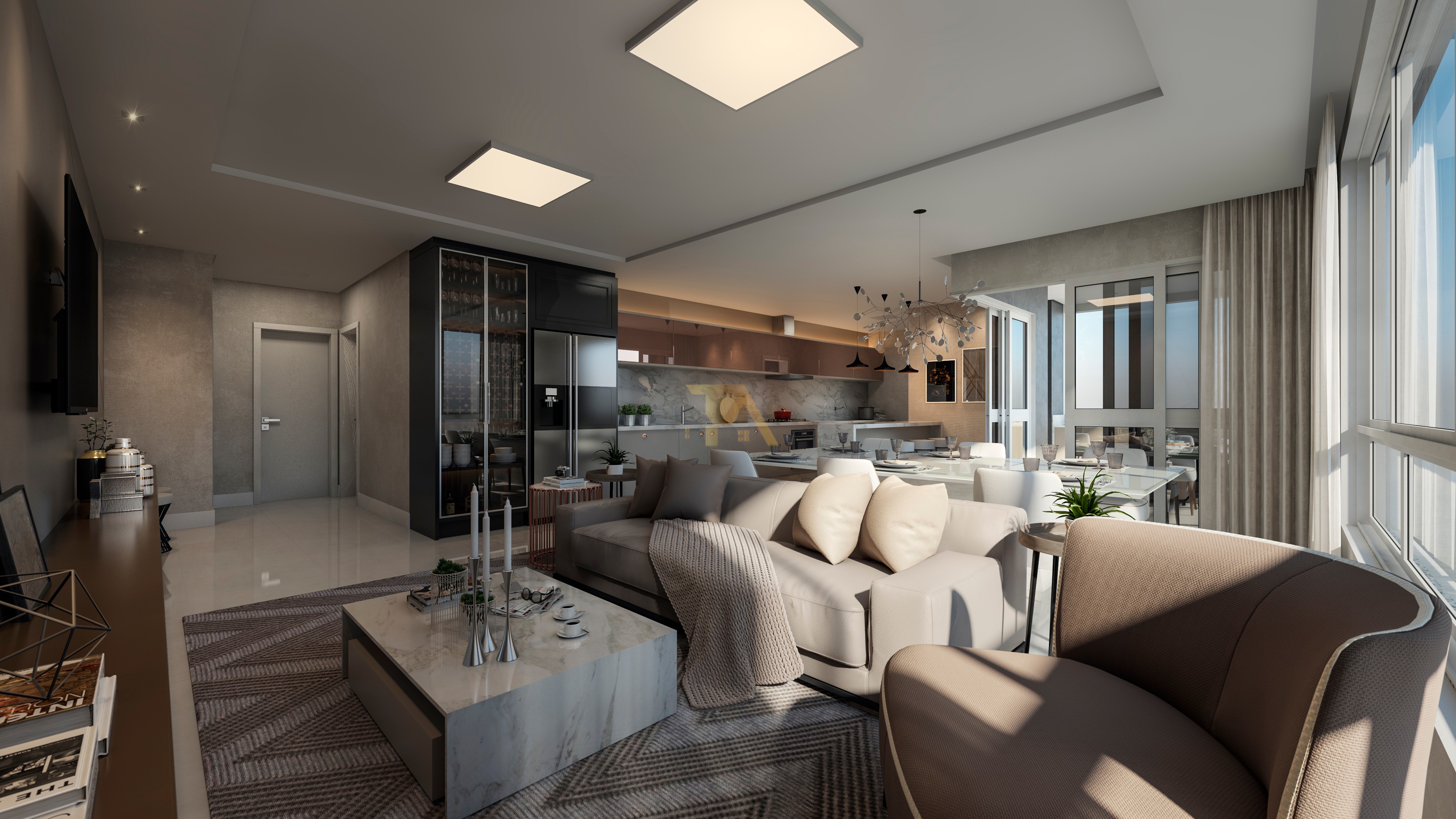 Apartamento com 2 Dormitórios à venda, 82 m² por R$ 775.000,00 Apartamento com 2 Dormitórios à venda, 82 m² por R$ 775.000,00