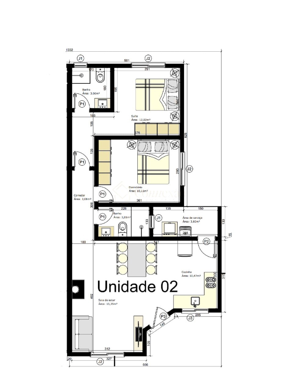 Casa, 2 quartos - Foto 18