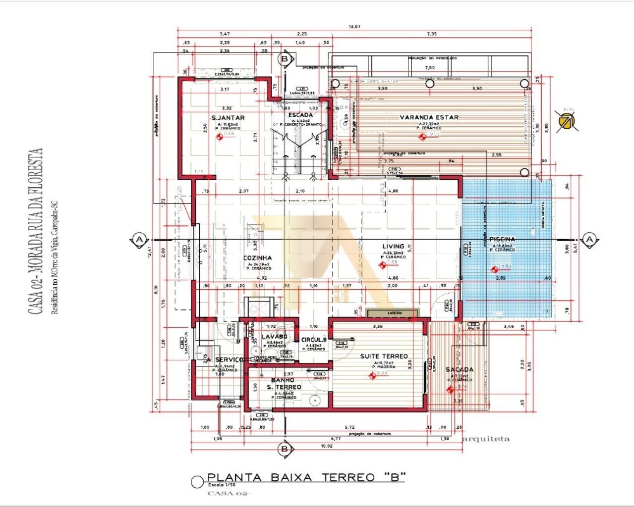 CASA RESIDENCIAL em Garopaba - SC, Vigia