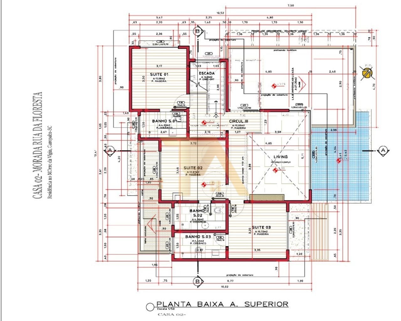 CASA RESIDENCIAL em Garopaba - SC, Vigia