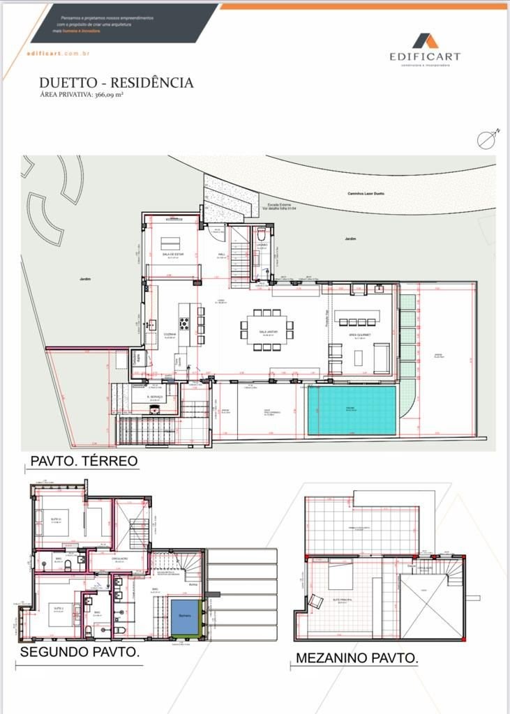 Casa de luxo na cidade de Itajaí/SC, no bairro Ressacada, com 3 Suítes e 4 Vagas de Garagem. Localização Privilegiada. Casa Alto Padrão