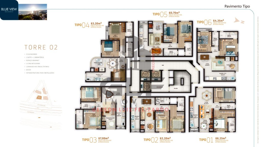 Apartamento Lançamento na cidade de Itapema/SC na Meia Praia, com 2 dormitórios e 1 Vaga de garagem, com Lazer Completo. Bem localizado. Investir