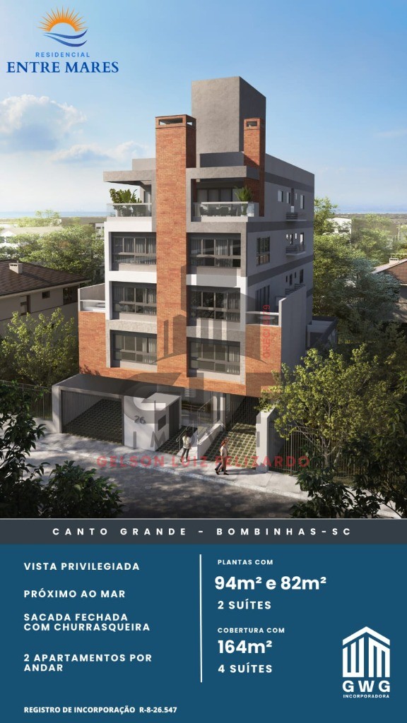 Apartamento lançamento em bombinhas/sc no bairro canto grand - foto 2