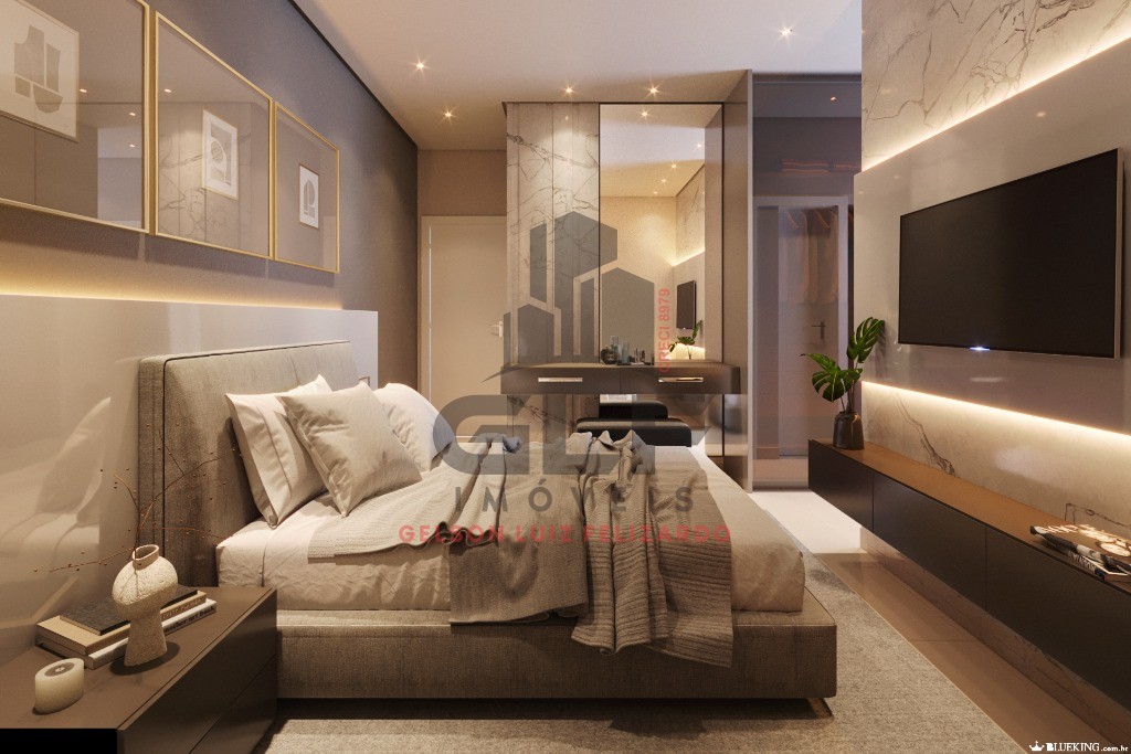 Apartamento Lançamento Alto Padrão na cidade de Porto Belo/SC em Balneário Perequê, 3 Suítes e 2 Vagas de garagem. 138m² Localização privilegiada