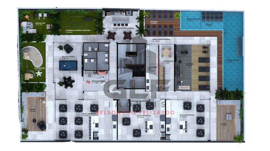 Apartamento Pré-Lançamento em Itapema/SC no bairro Morretes, com 67,68m², 2 Suítes. Área de Lazer Completa. Investimento.