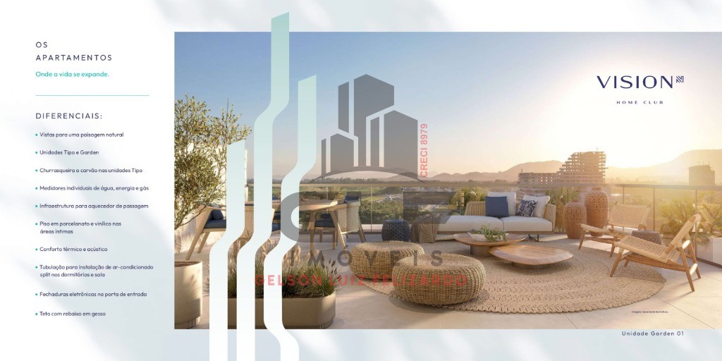 OPORTUNIDADE! Apartamento de Luxo Pré-Lançamento à venda em Porto Belo-SC no VivaPark, bairro planejado. 3 suítes, 2 vagas de garagem, 204,51 m².