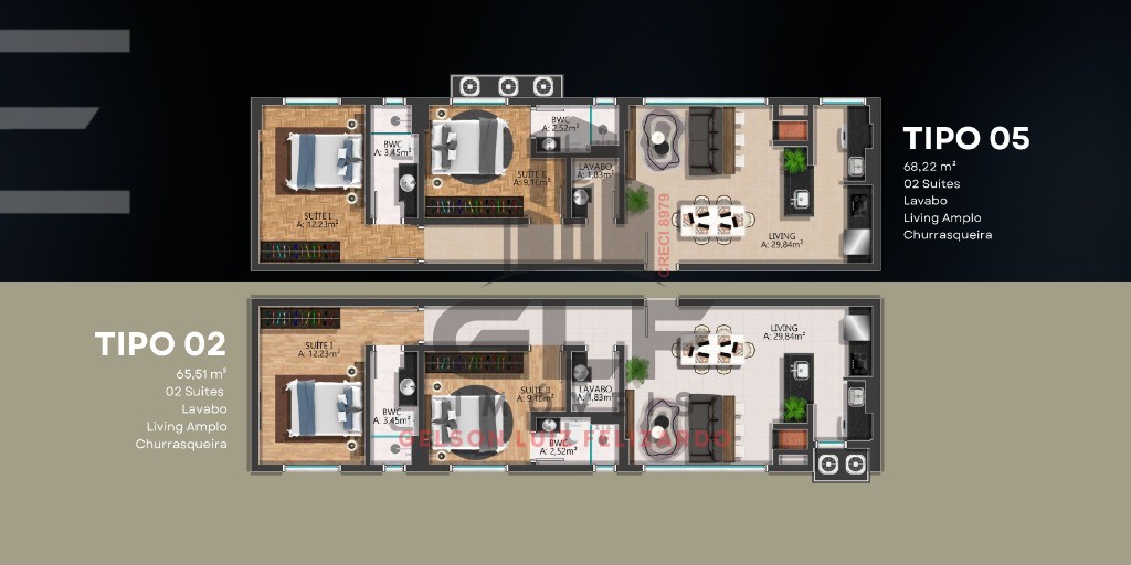 Apartamento Lançamento na cidade de Itapema/SC no bairro Morretes, com 2 Suítes e 1 Vaga de garagem, com Lazer Completo. Bem localizado. Investimento