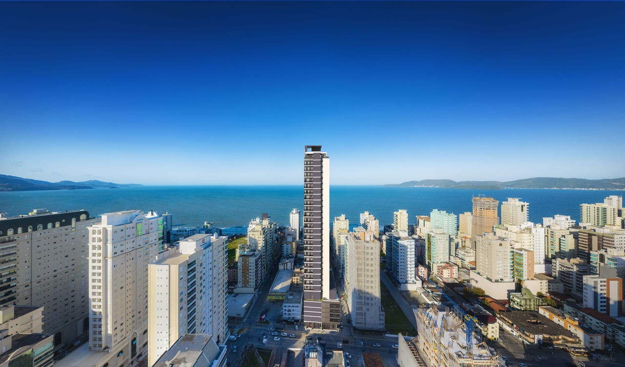 Apto em Construção em itapema/SC bairro Meia Praia, com 205m², com 4 suítes, 3 vagas de garagem, área de lazer completa