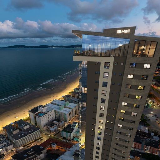Apto Lançamento em Itapema/SC no centro, com 238.43m²m² sendo 2 dormitórios 4 suíte, 3 vaga de garagem área de lazer completa