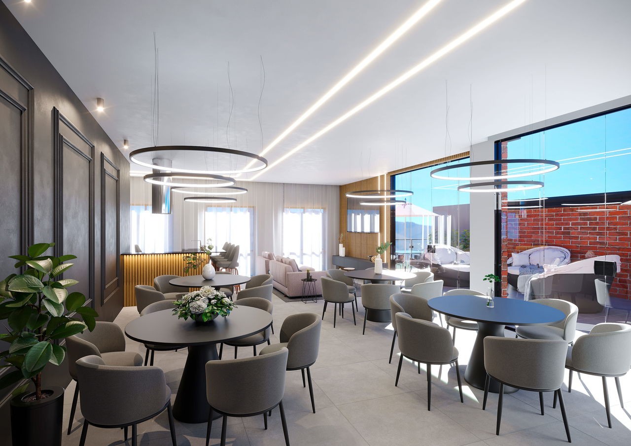 Apto em construção em itapema, bairro, várzea, com 63m² área