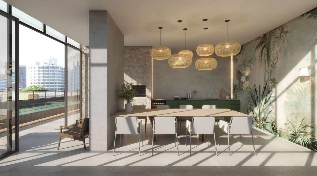 Apto em Construção em itapema/SC bairro Meia Praia, com 205m², com 4 suítes, 3 vagas de garagem, área de lazer completa