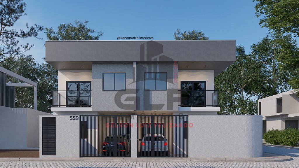 Casa Sobrado Geminada à venda na cidade de Itapema/SC no bairro Morretes, com 2 Suítes e 1 Vaga de Garagem. Bem localizado perto da Praia de Itapema